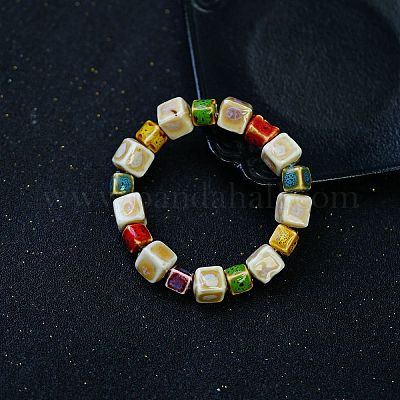 Браслеты из фарфора и бусин ручной работы для мужчин FS-WGC1798-13-1