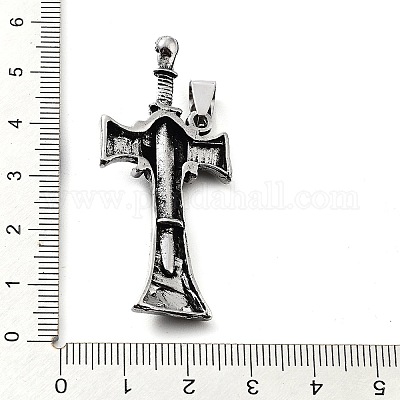 Сплавочные подвески тибетского стиля&nbsp;TIBE-L012-040AS-05-1