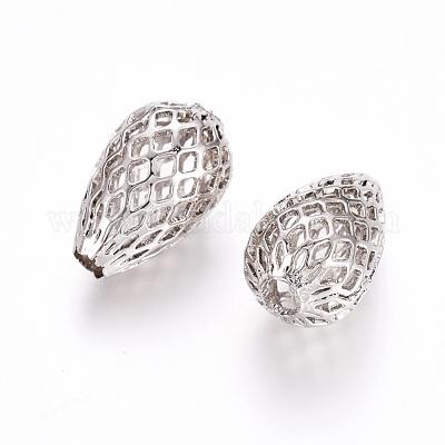 Стойки обшивки латунь филигранные бусины KK-D530-09P-1