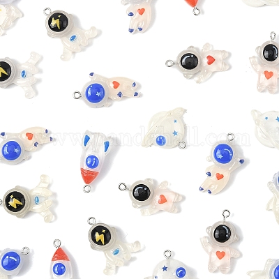 24шт 8 стиля подвески из смолы RESI-FS0002-18B-1