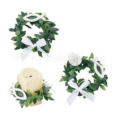PVC-Kerzenkranz&nbsp;AJEW-NB00003-1