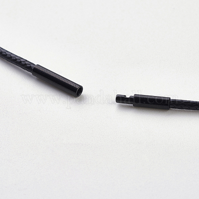 Воском хлопка ожерелье шнура материалы MAK-G003-05C-1