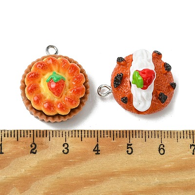 Подвески из непрозрачной смолы RESI-P038-A02-1