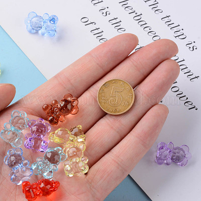 Прозрачные акриловые подвески&nbsp;TACR-S151-001-1