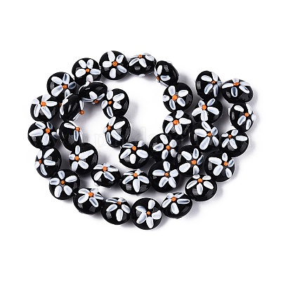 Manuell Murano Glas Perlen&nbsp;LAMP-Q039-09I-1