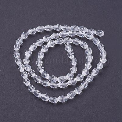 Стеклянные бусины X-GLAA-R024-6x4mm-12-1