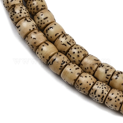 Натуральные бусины из семян рудракши бодхи WOOD-B010-A03-5x6mm-1