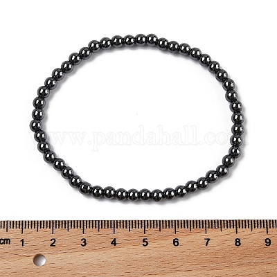 Синтетические браслеты из гематитового растяжения BJEW-P0131-011-1