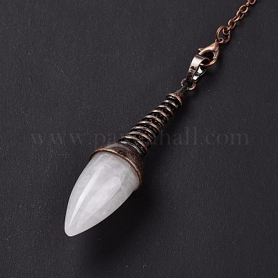 Биолокационные маятники из натурального кристалла кварца G-L524-06R-07-1