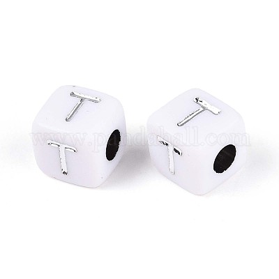 Непрозрачные акриловые бусины SACR-T035-03T-1