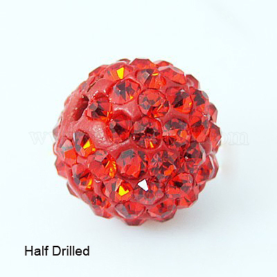 Бусины со стразами&nbsp;X-RB-H258-HD8mm-227-1