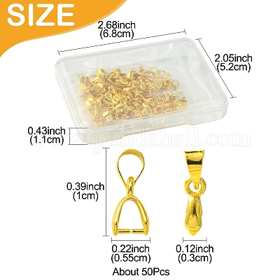 50 шт. латунные скобы для ледоруба IFIN-FS0001-47A-1