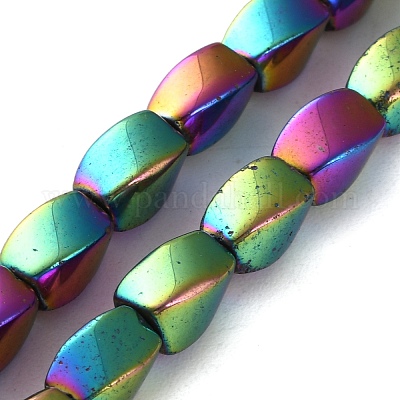 Гальванические нити из синтетических немагнитных гематитовых бусин G-G176-B02-01-1