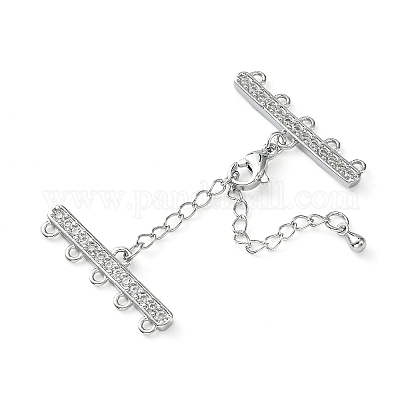 Латунный удлинитель цепи из циркония ZIRC-Q022-030P-NR-1