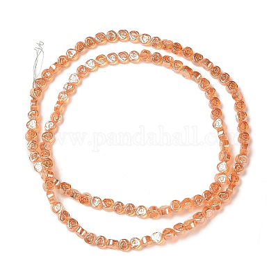 Гальванизируйте прозрачное стекло бисер нитей EGLA-L044-A-PL02-1