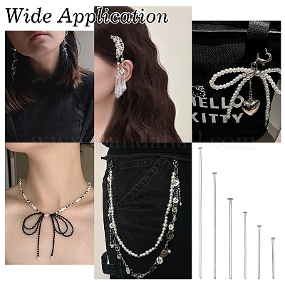 1200 шт. 6 шт. штифта с плоской головкой из нержавеющей стали марки 304 STAS-ME0002-69-1