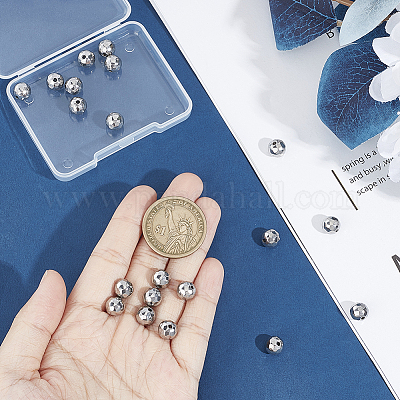 201 бусина из нержавеющей стали STAS-UN0045-40-1