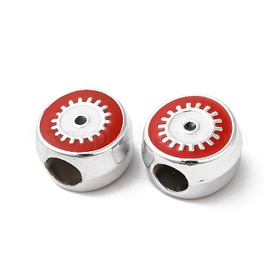 Ccb пластиковые европейские бусины CCB-B001-02D-1