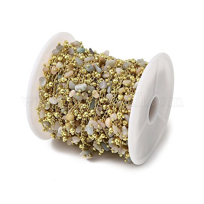 Звенья цепи из латунных самородков ручной работы CHC-L053-11G-02-1