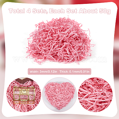 4 комплект бумажных наполнителей из измельченной бумаги OCOR-SP0001-03C-1