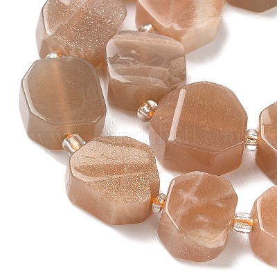 Натуральный Sunstone бисер пряди G-I394-D22-1