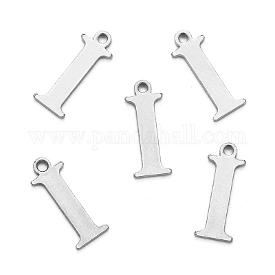 Подвески-буквы из нержавеющей стали 304 STAS-H122-I-P-1