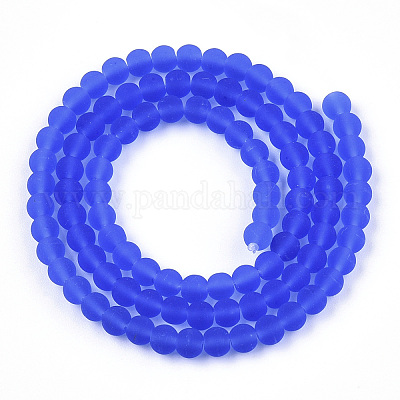 Прозрачные стеклянные бусины GLAA-T032-T4mm-MD04-1