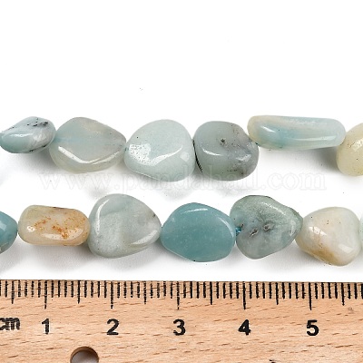 Натуральный цветок амазонитовые бусины пряди G-P568-C18-01-1