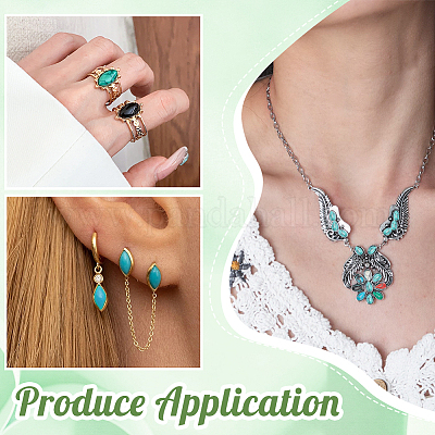 70шт. 7 стиля кабошонов из драгоценных камней G-GO0001-69-1