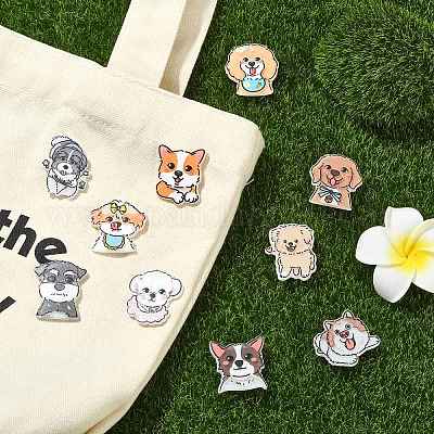 20шт 10 вида акриловых кабошонов&nbsp;SACR-CJ0001-87-1