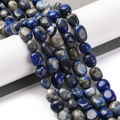 Natürlicher Lapislazuli Perlenstränge&nbsp;G-G146-A34-01-1