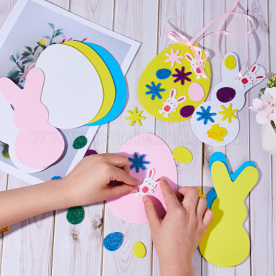 Подвеска из пенопласта на пасхальную тематику HJEW-WH0043-60-1