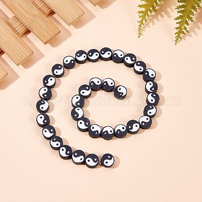 2 нить 2-х цветная нить из полимерной глины ручной работы CLAY-SZ0001-16-1