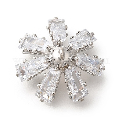 Латунные микро проложить кубического циркония кулон поручительств&nbsp;LS-KK-Q035-01P-1