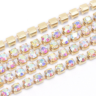 Цепочки из стразов CHC-T003-SS12-02C-1