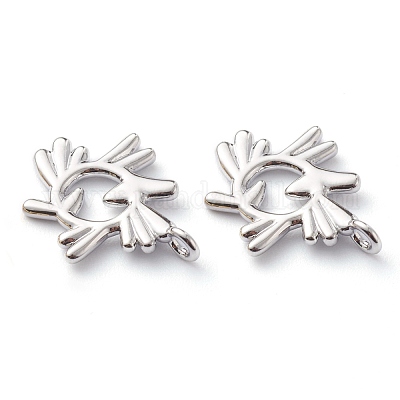 Латунные подвески KK-Z010-22P-1