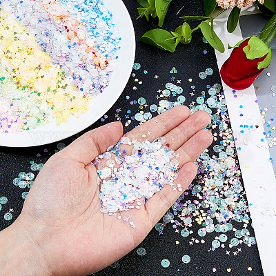 120 г 6 цвета блестки для нейл-арта с животными MRMJ-DC0001-12-1