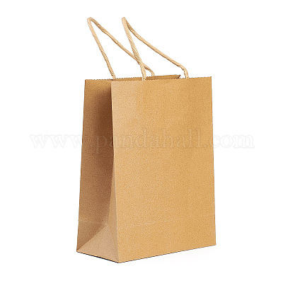 Diy прямоугольник с рисунком собаки набор для изготовления пакетов из крафт-бумаги DIY-F079-09-1