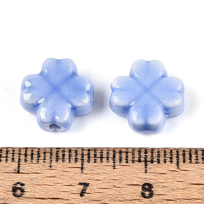 Фарфоровые бусины ручной работы PORC-Z001-01N-01-1