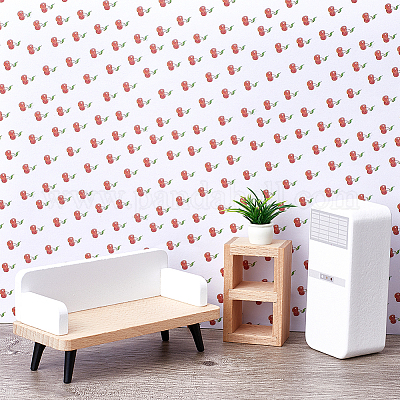 6шт миниатюрные обои AJEW-CP0008-28G-1