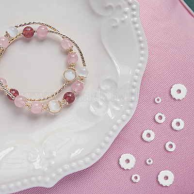 100шт 5 стильные латунные бусины KK-FH0005-35S-1