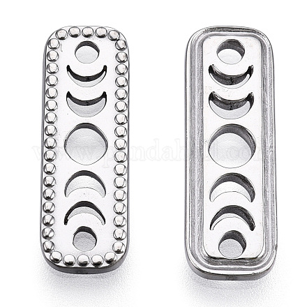 304 Stainless Steel Connector Charms STAS-T063-195P-1