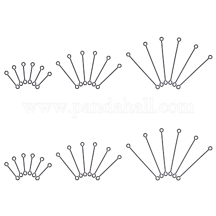 Unicraftale 304 Stainless Steel Eye Pins STAS-UN0013-29B-1