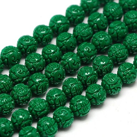 Synthetic Coral Beads Strands CORA-L002-C-06-1