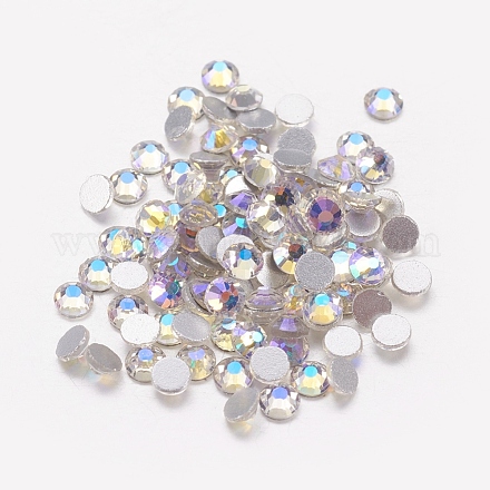Vidrio de espalda plana Diamante de imitación RGLA-C002-SS30-100-1