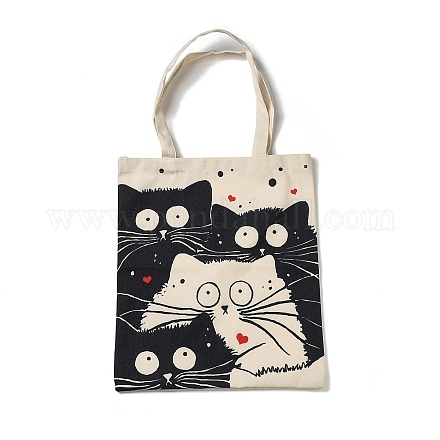 Printed Canvas Women's Tote Bags ABAG-C009-01A-1