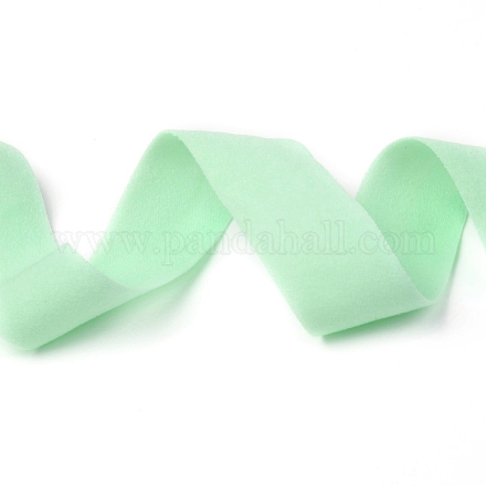 ナイロンリボン  両面マット  ウェビング衣類縫製アクセサリー  淡緑色  3/4インチ（20mm）  約50ヤード/ロール（45.72メートル/ロール） NWIR-O010-02A-1