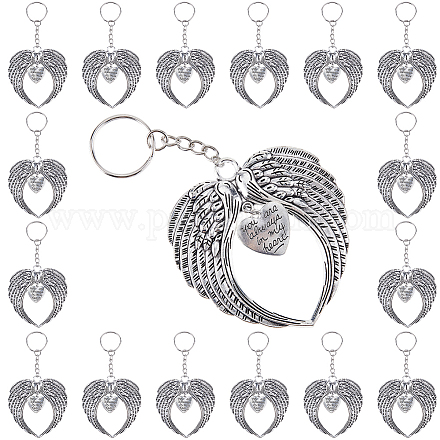 10шт брелок из сплава KEYC-SP0001-02-1