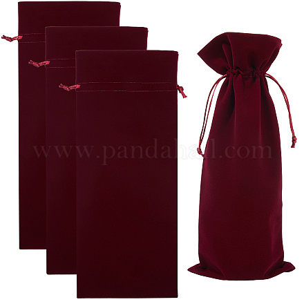 4 шт. бархатные мешочки для упаковки винных бутылок ABAG-BBC0001-13B-1