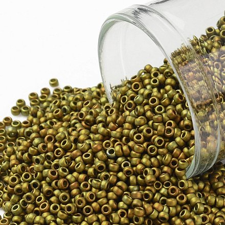 Круглые бусины toho SEED-JPTR15-0513F-1